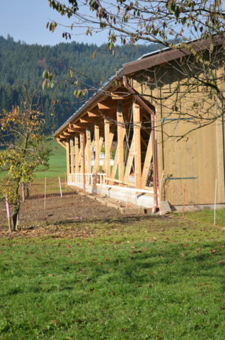 KHT Referenz - Aussen - Stallanbau, Trachslau