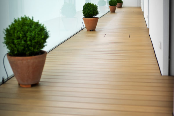 Holzbau Terrasse